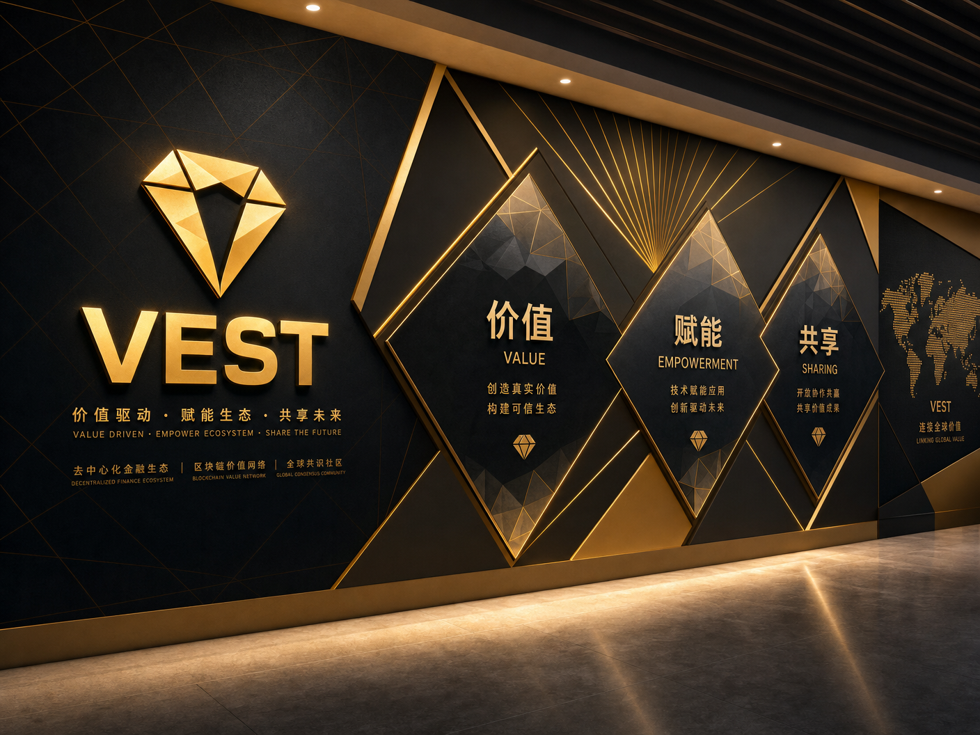 VEST 文化墙