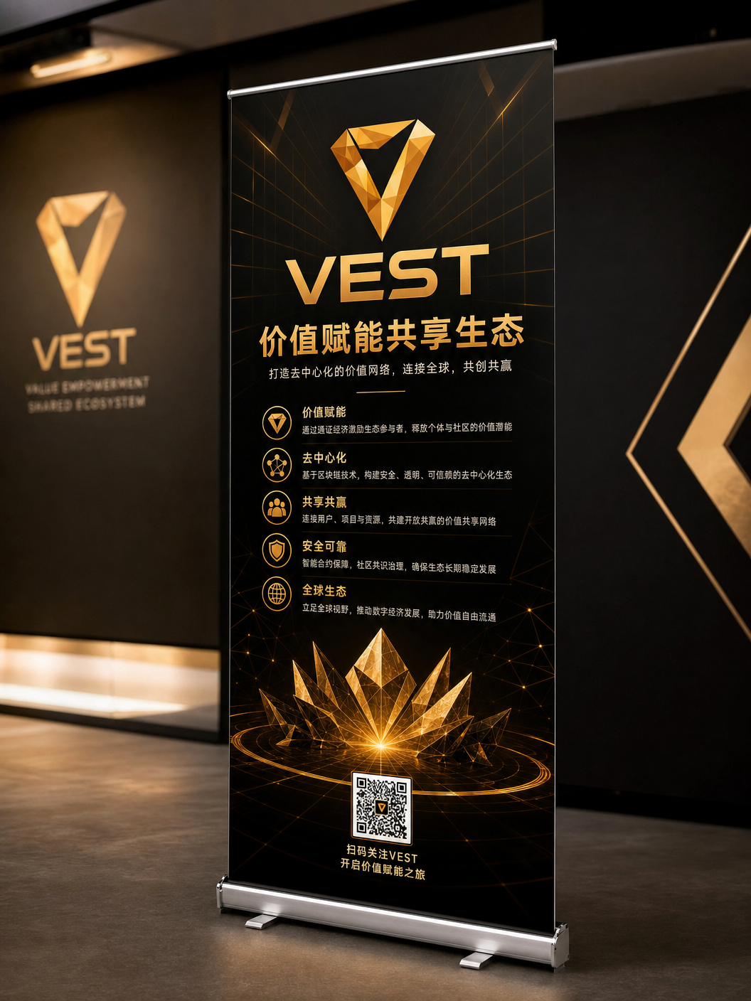 VEST 易拉宝